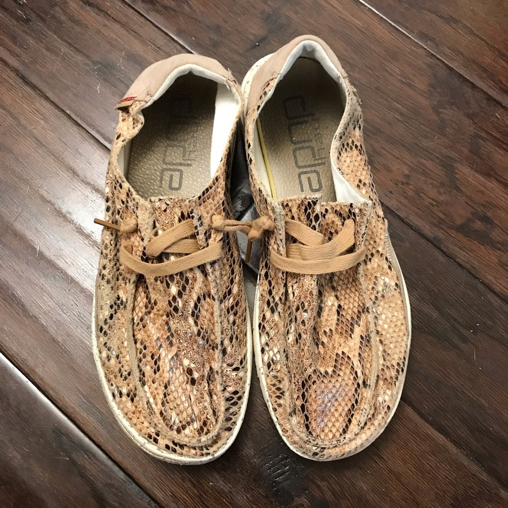 Hey Dude Wendy Python Light Rose - image 1